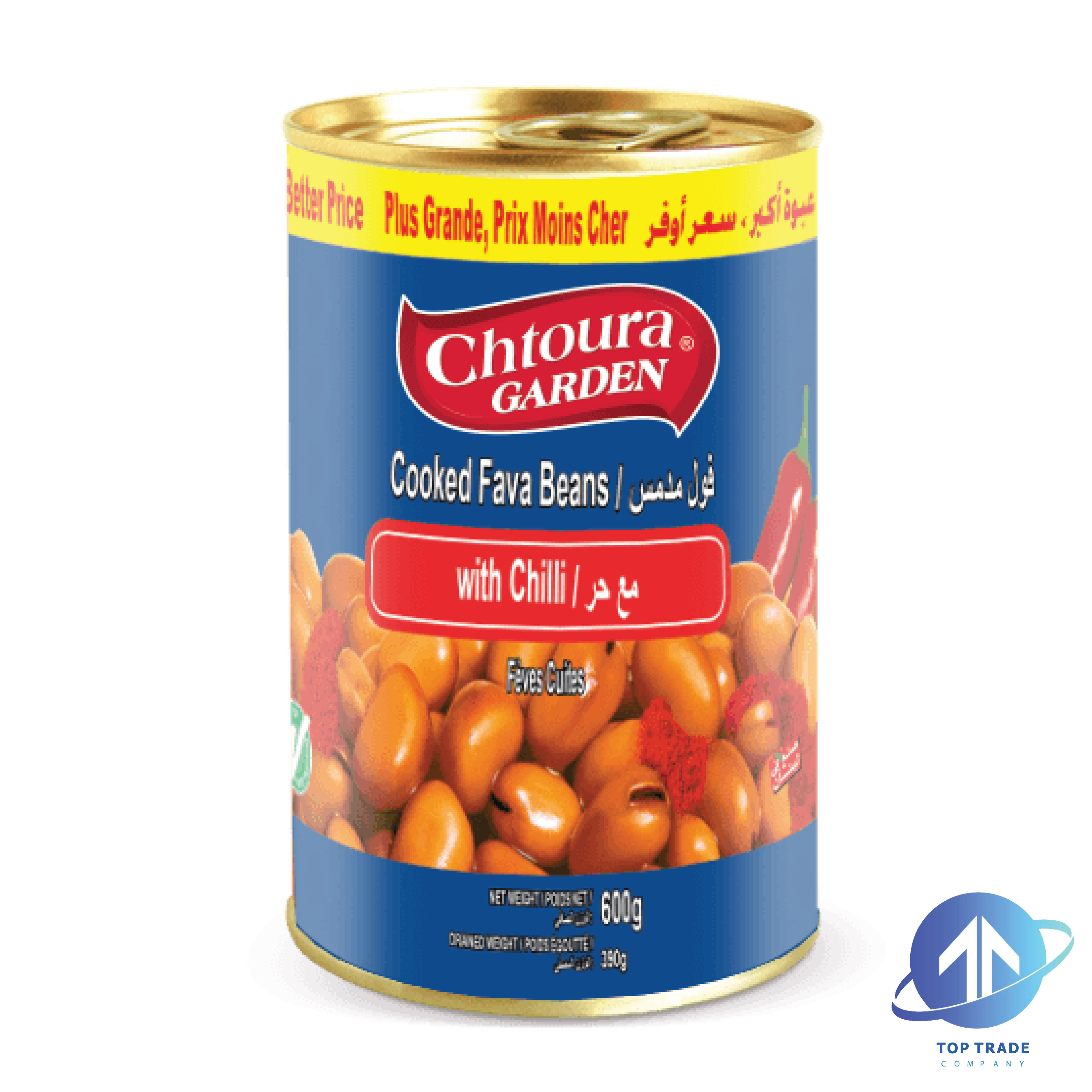 Chtoura Garden Fava Beans Chilli 600gr